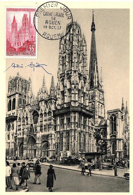 02 1129 19 10 1957 cathedrale de rouen