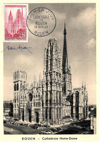 03 1129 19 10 1957 cathedrale de rouen