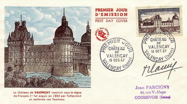 06 1128 19 10 1957 chateau de valencay