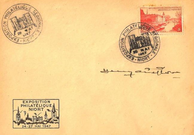 06 782 28 05 1947 xiieme congres de l union postale universelle paris 1947 la cite 1