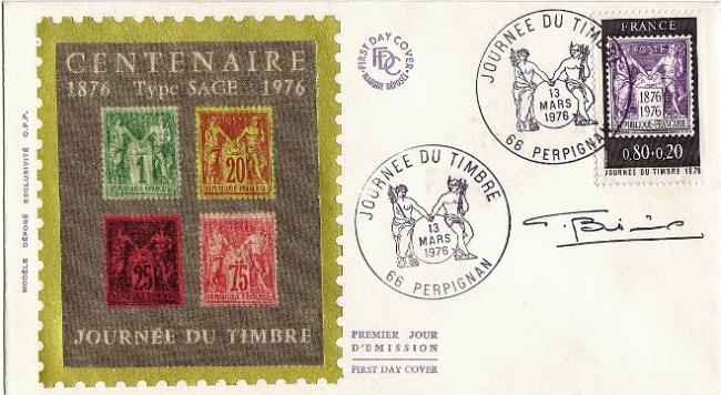 108 1870 13 03 1976 journee du timbre