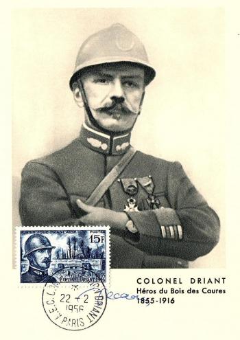 12 1052 21 02 1956 colonel driant 1855 1916
