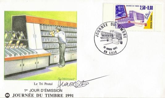 12 2689 16 03 1991 journee du timbre