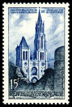 17 1165 17 05 1958 cathedrale de senlis