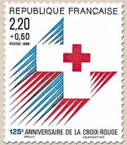 17 2555 19 11 1988 125eme anniversaire de la croix rouge