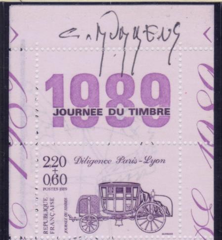 189 bc2578 a 15 04 1989 journee du timbre 2