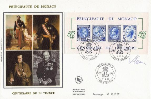 38 bf n 33 05 12 1985 centenaire du 1er timbre