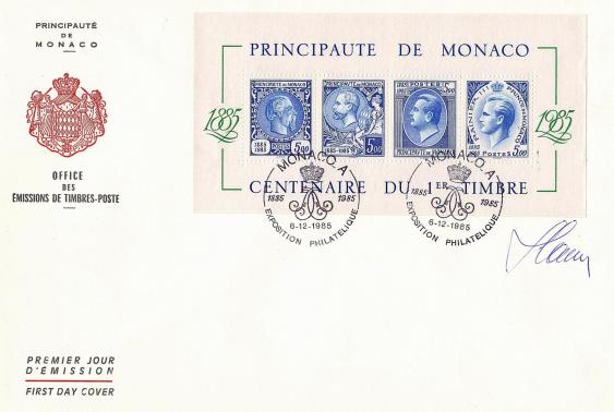 39 bf n 33 05 12 1985 centenaire du 1er timbre