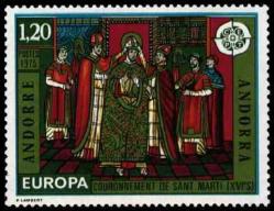 42 244 26 04 1975 europa fresques de l eglise de la cortinadacouronnement de saint marti xvi 1