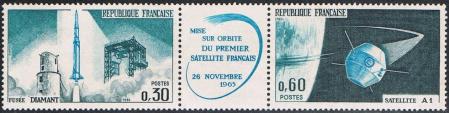 43 1465a 30 11 1965 satellite francais 1