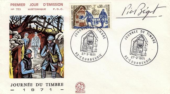 70 1671 27 03 1971 journee du timbre