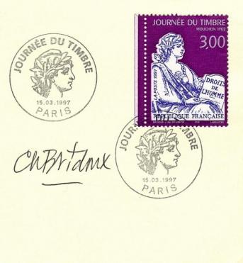 77 3052 15 03 1997 journee du timbre